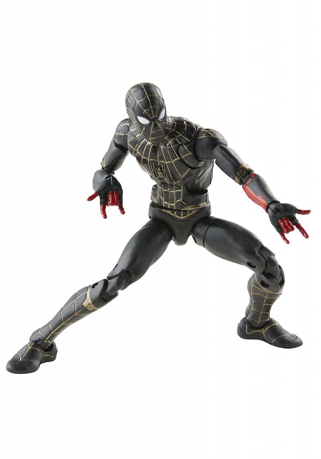 Фігурка Людина-павук Marvel Legends Series Black & Gold Suit Spider-Man 15,24 см, багатоколірна, фото №7