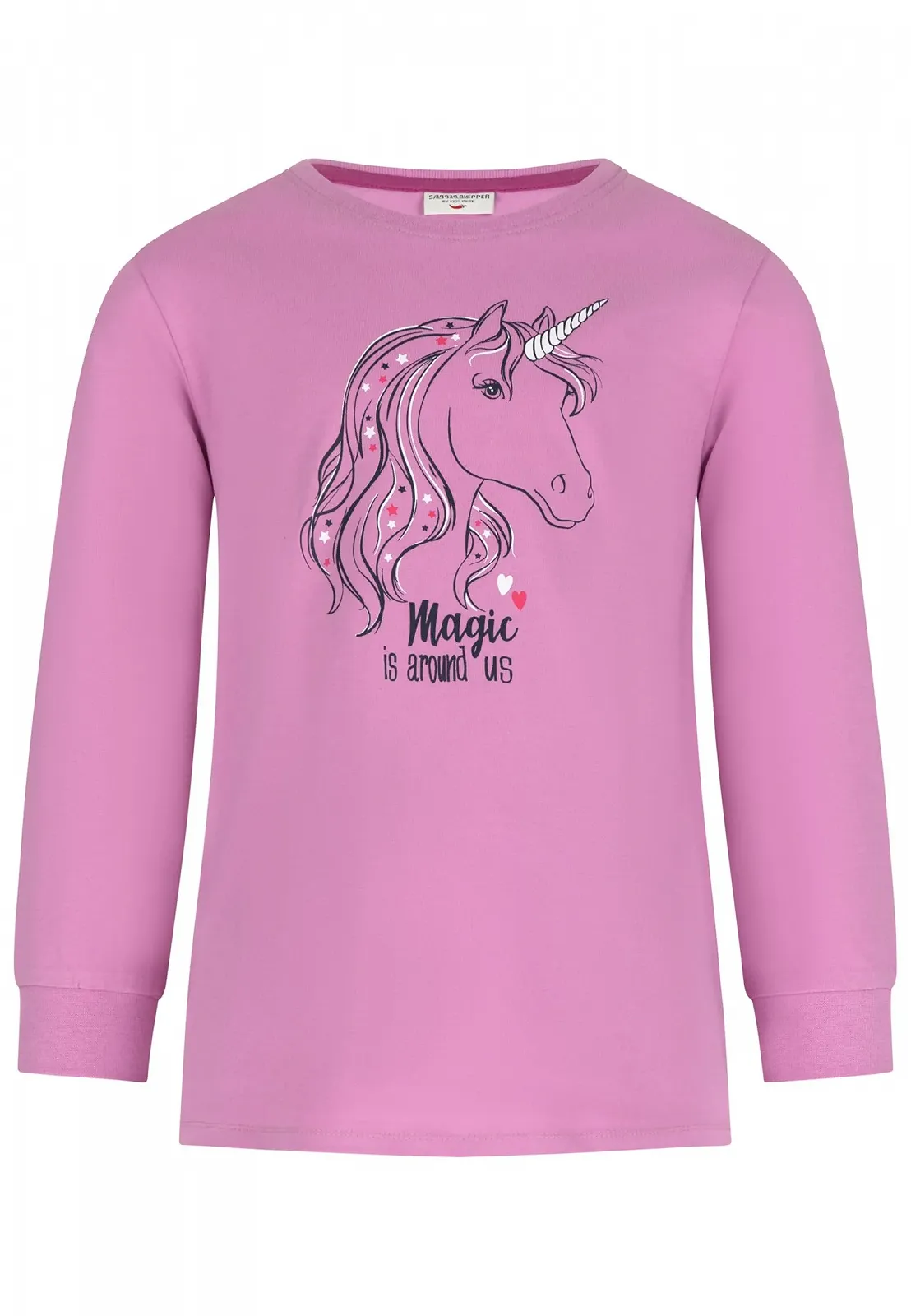 Пижама SALT AND PEPPER для девочек с принтом единорога, светящаяся в темноте, фото №2 Пижама SALT AND PEPPER для девочек с принтом единорога, светящаяся в темноте, фото №2