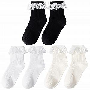 Жіночі шкарпетки з оборками Lolita, розмір 35-39 - Фото 1