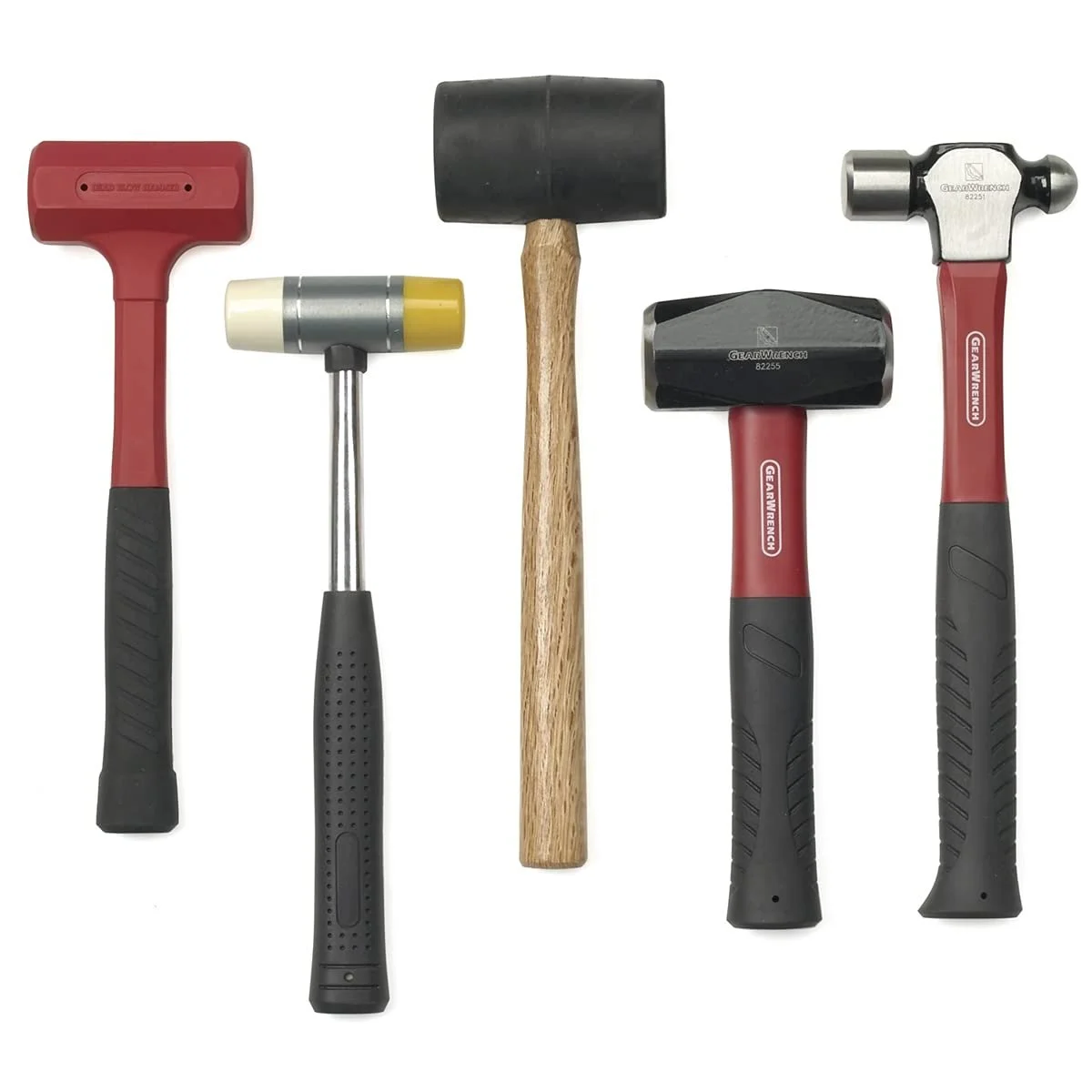 Набор молотков GearWrench 82303D 5 шт., фото №1