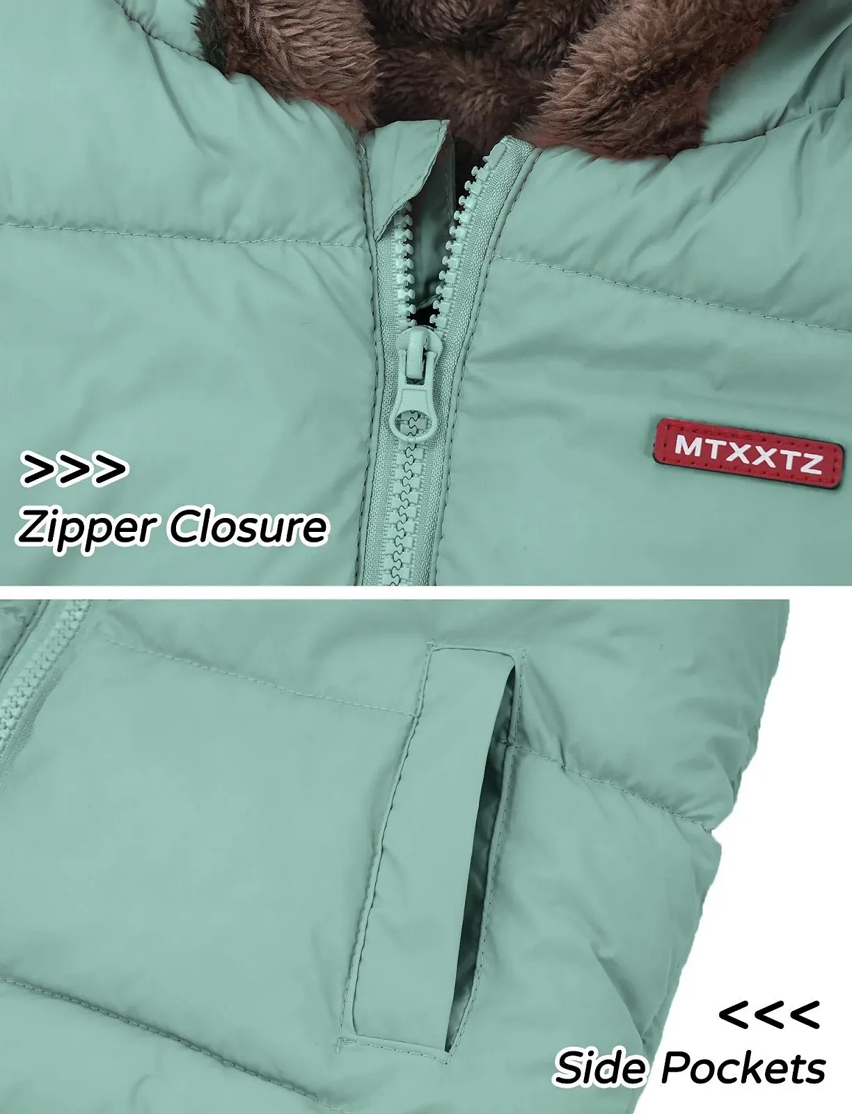 Жилет Happy Cherry зимовий для хлопчиків, без рукавів, фото №4 Жилет Happy Cherry зимовий для хлопчиків, без рукавів, фото №4