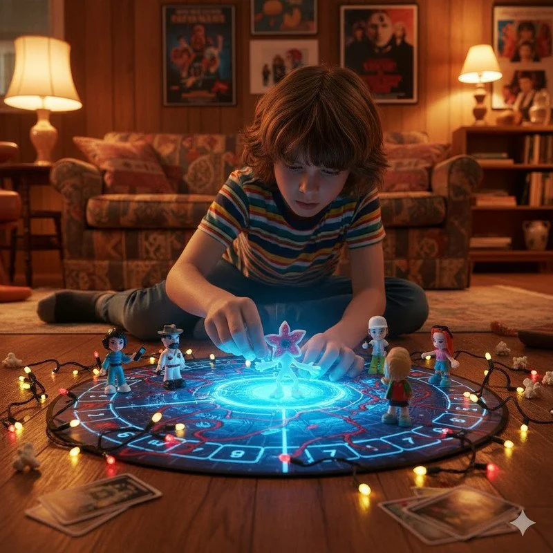 Набор фигурок Очень странные дела Одиннадцать Демогоргон Stranger Things Eleven 8 шт 8 -9 см, фото №6