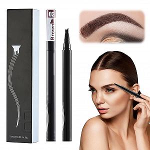 Купити Олівець 3D 4 Fork Tips Waterproof Smudge-proof Microblading Eyebrow Pencil Коричневий - Фото 1 Олівець 3D 4 Fork Tips Waterproof Smudge-proof Microblading Eyebrow Pencil Коричневий - Фото 1
