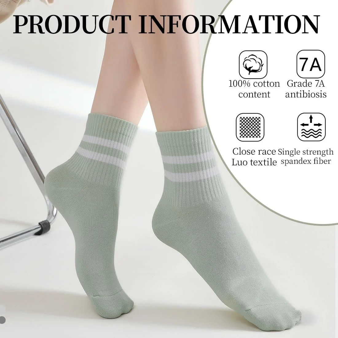 Спортивні шкарпетки жіночі, фото №2