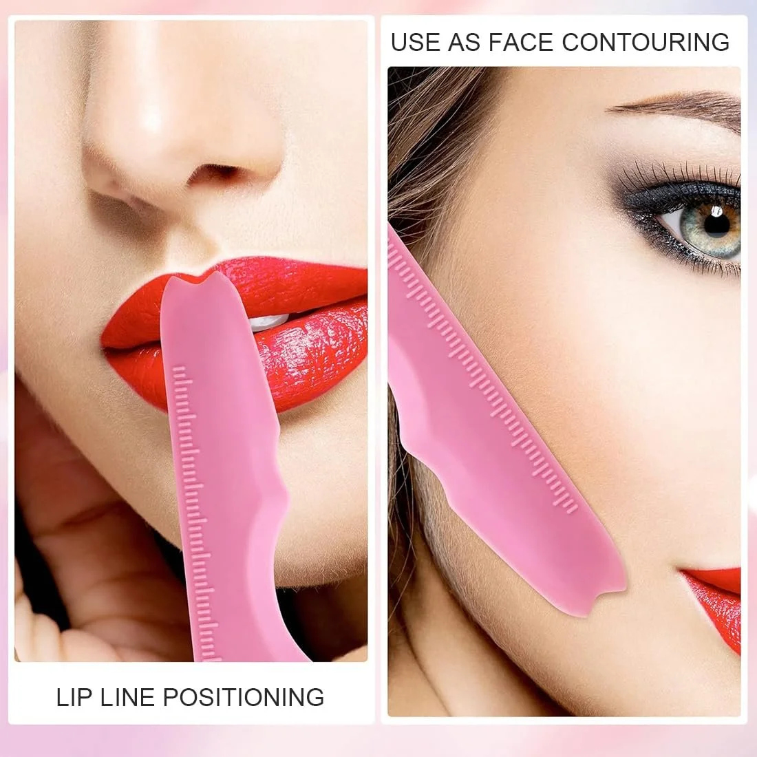 Инструмент XOUODKE 2 шт Трафареты для подводки, фото №3