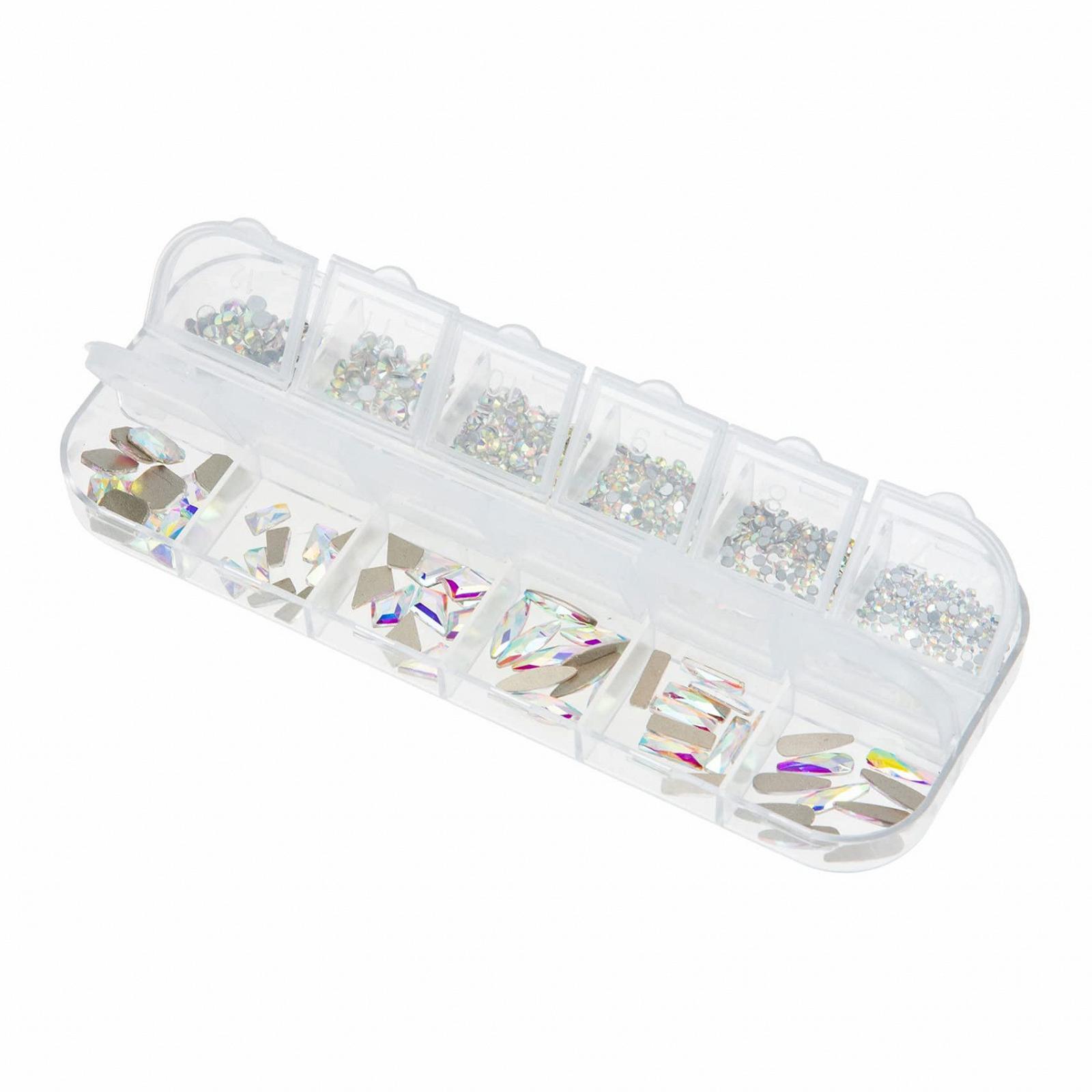 Стразы для ногтей FRCOLOR DIY, нерегулярные формы для украшения маникюра, фото №1