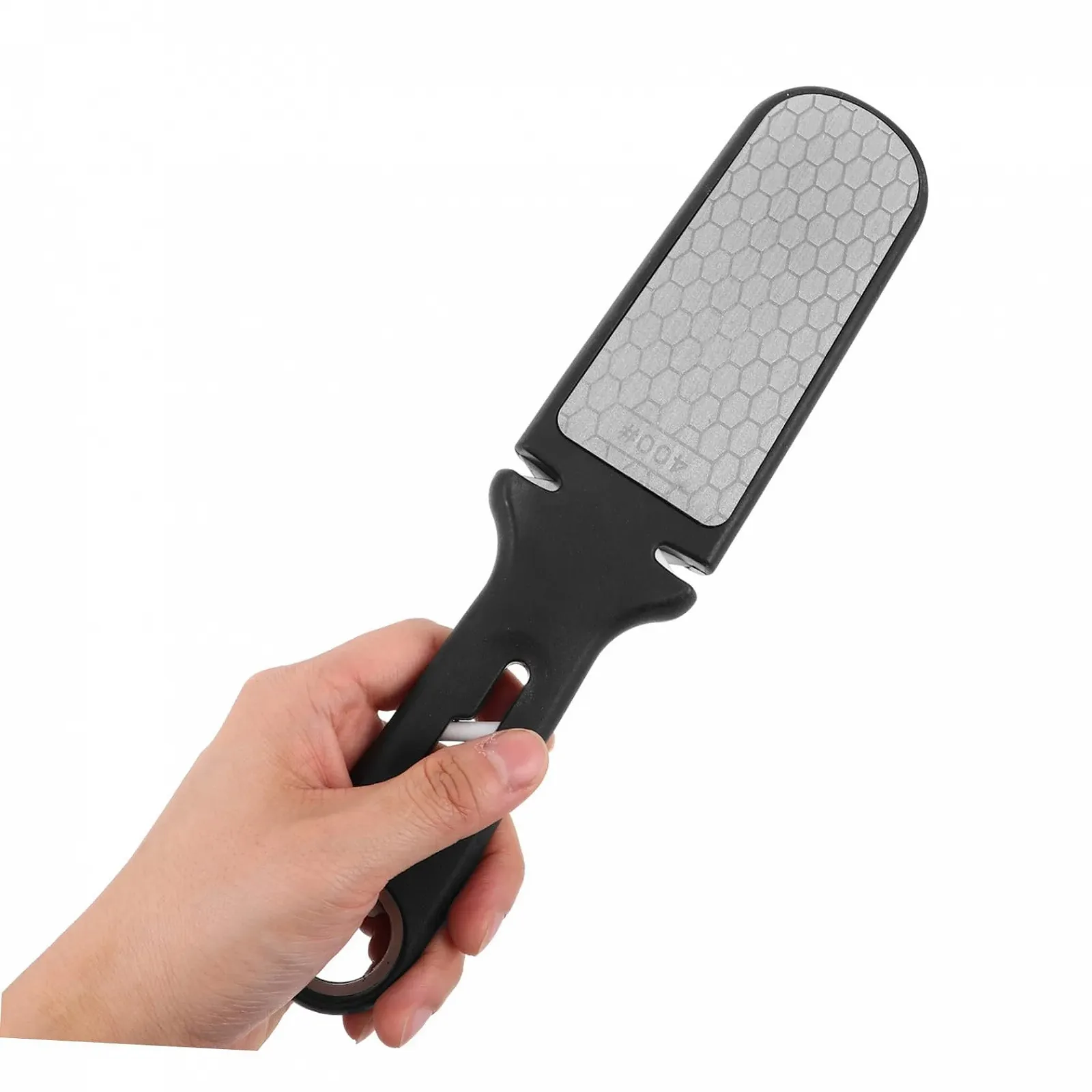 Точилка для ножів VALICLUD ручна з нержавіючої сталі з ергономічною ручкою, фото №4