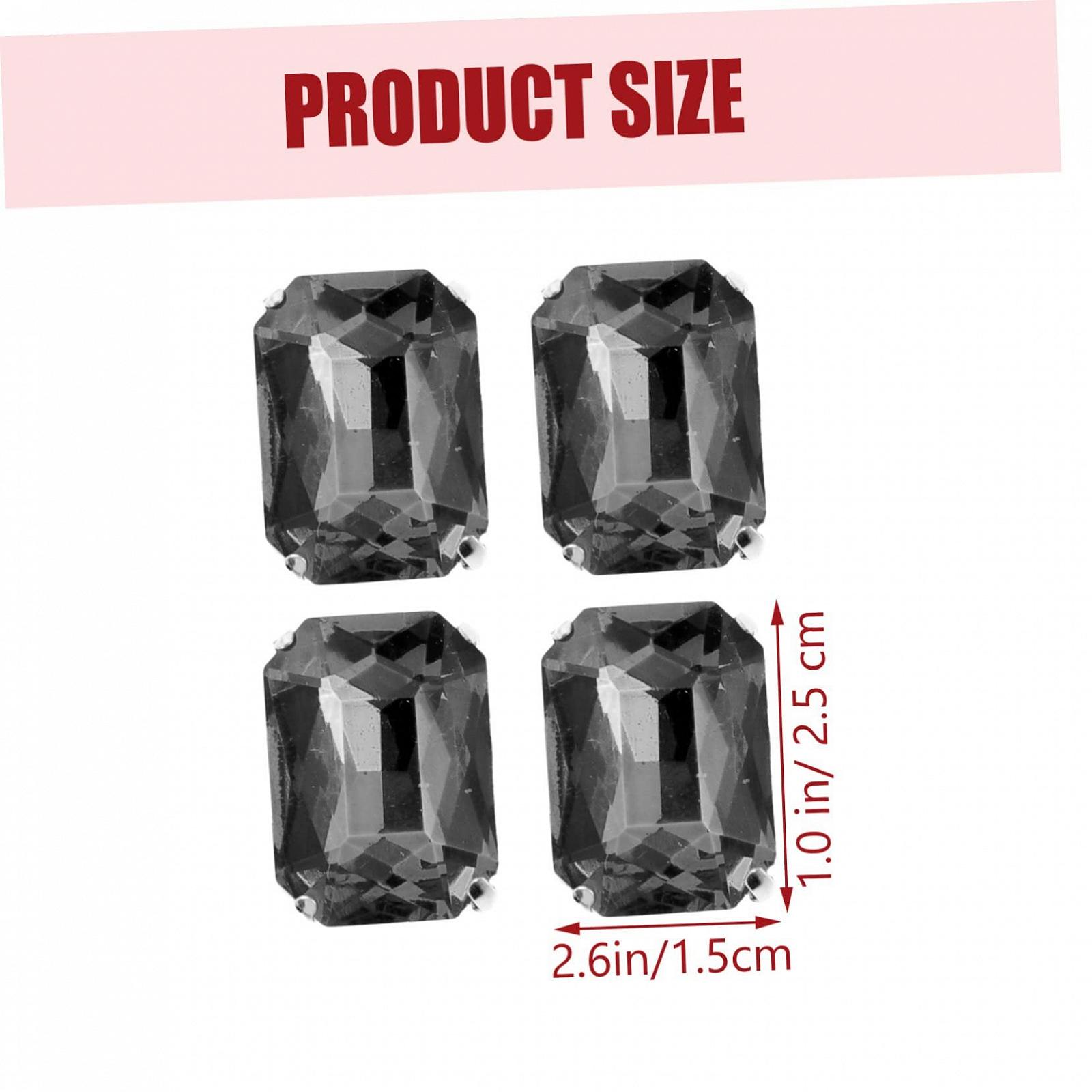 Набор сверл Gadpiparty для ветровых когтей 50 шт. Декоративные аксессуары для ногтей, одежды, хрустальных когтей, декоративные стеклянные самоцветы, стразы для ногтей, декоративные стразы из сплава, швейные сверла, фото №9