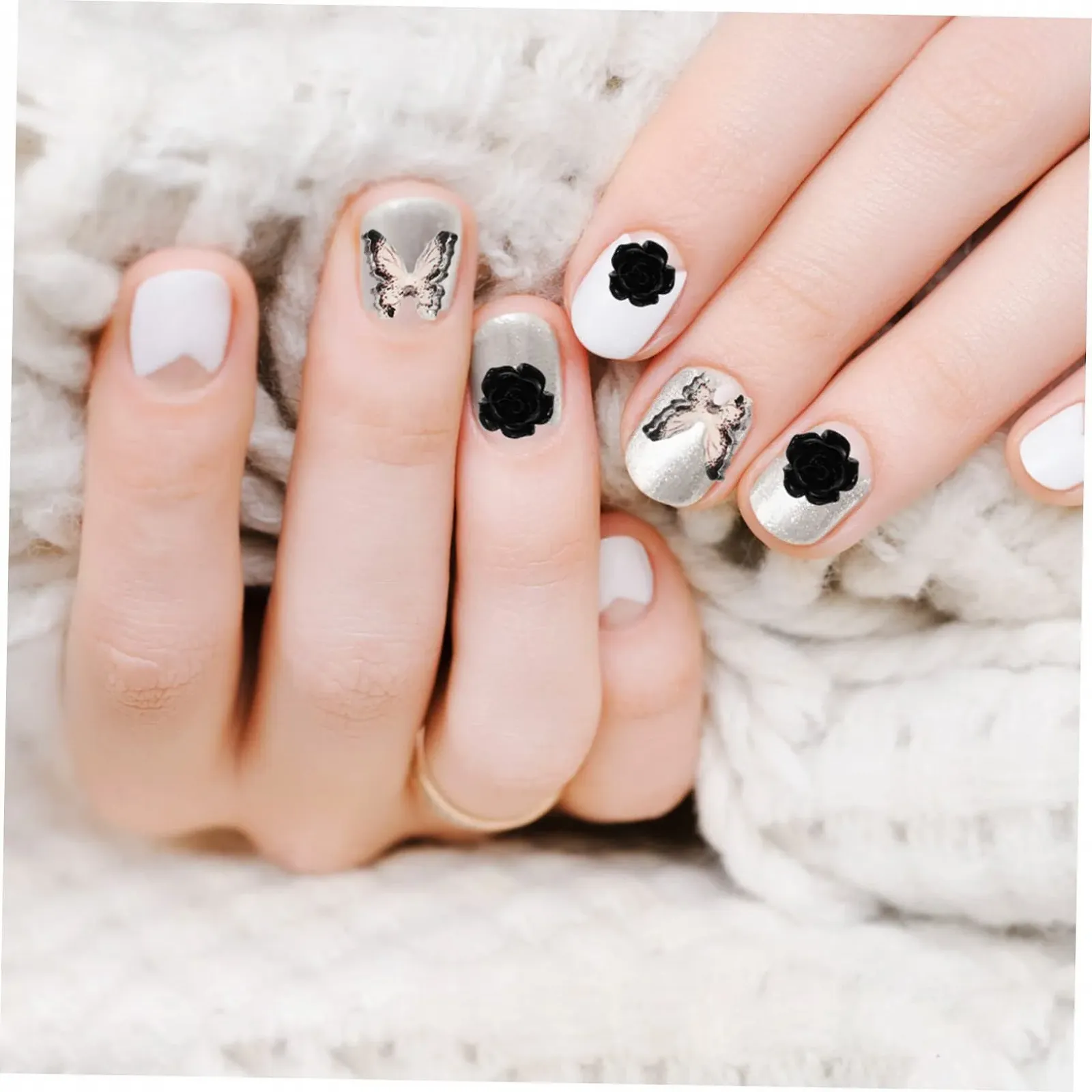 Стразы для ногтей Dark 4 коробки, фото №8