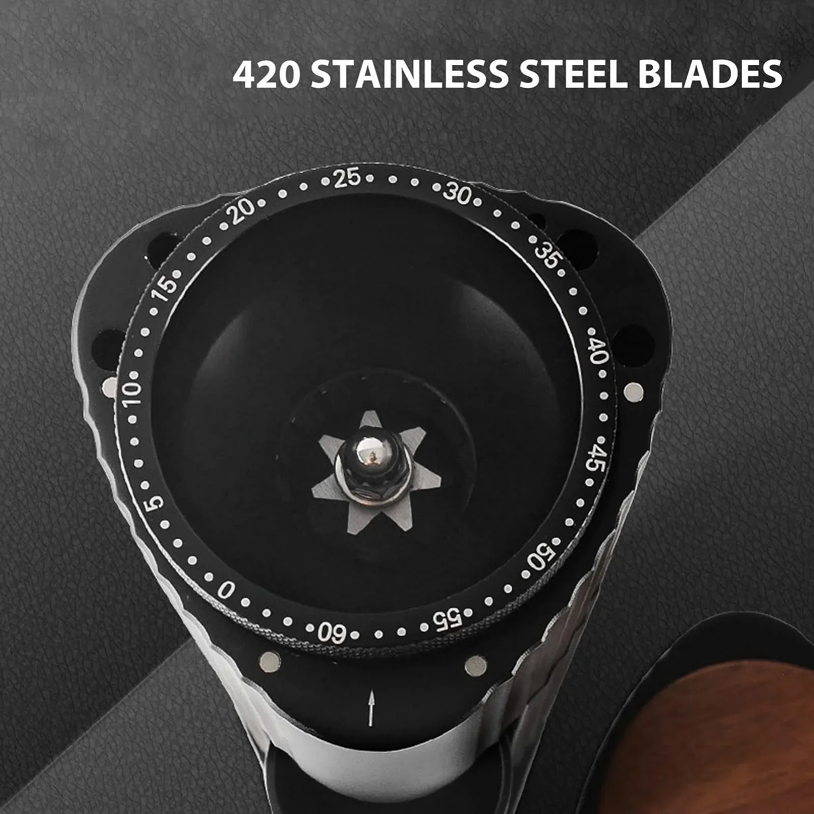 Электрическая кофемолка автоматическая высокоскоростная для дома, 100-240V, EU Plug, фото №6