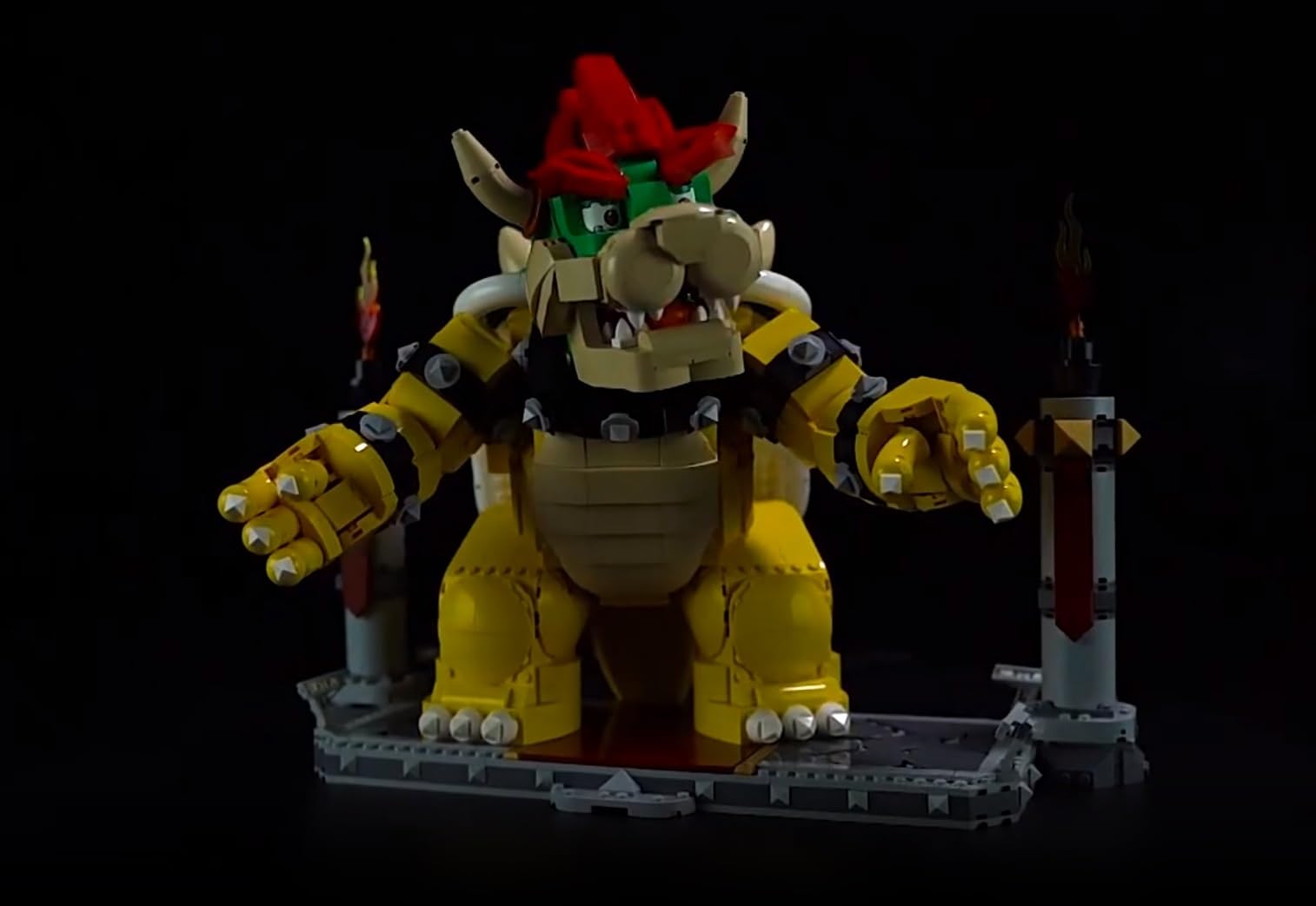 Світлодіодний Набір Для Lego The Mighty Bowser 71411, фото №2