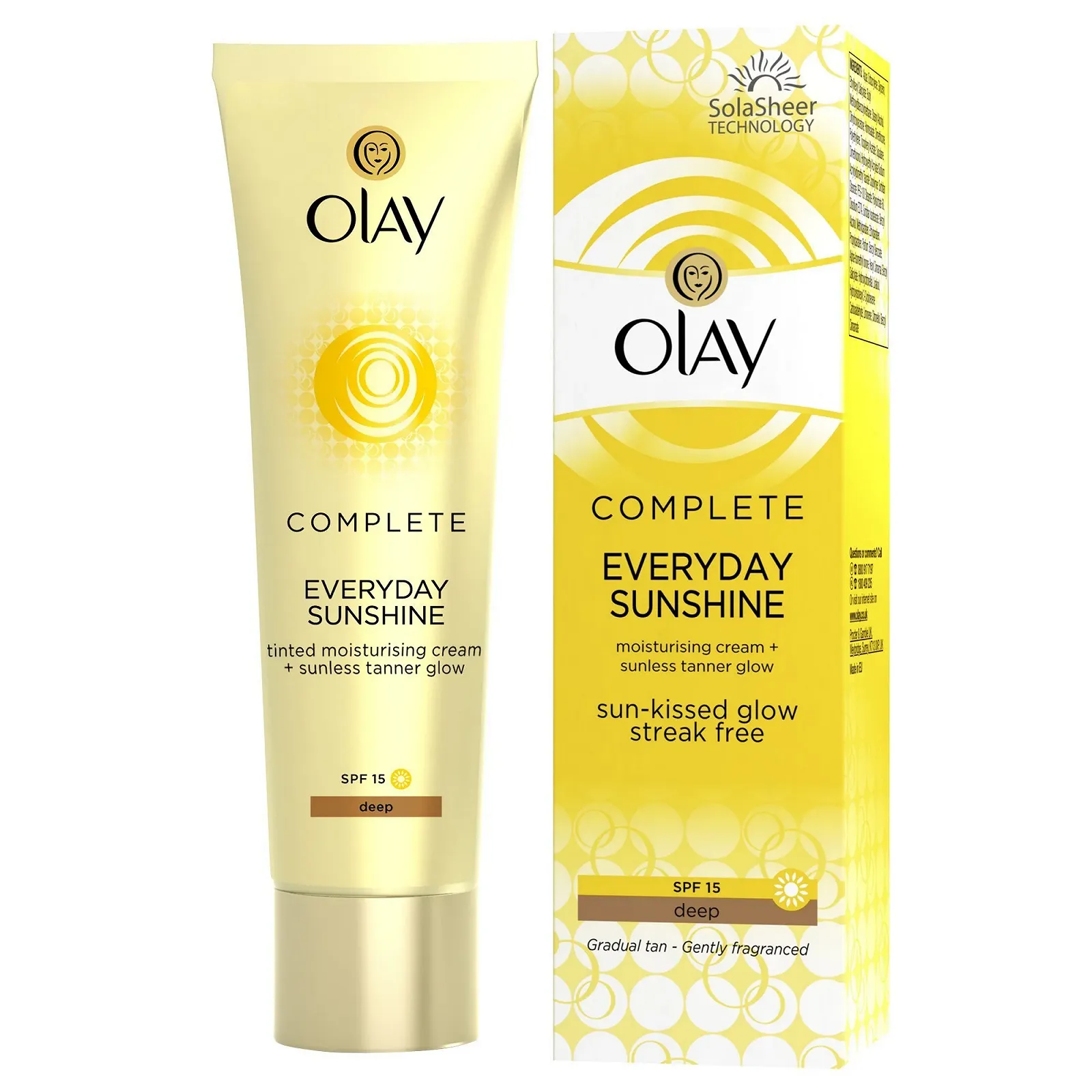 Зволожувальний крем Olay Essentials Complete Care Everyday Sunshine Deep Sun-Kissed Glow, фото №1 Зволожувальний крем Olay Essentials Complete Care Everyday Sunshine Deep Sun-Kissed Glow, фото №1