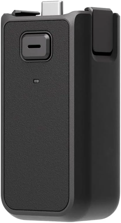 Акумуляторна рукоятка DJI Osmo Pocket 3 Battery Handle / 950 mAh / USB-C / Різьба 1/4" / 10 Вт / Чорна (CP.OS.00000304.01), фото №2