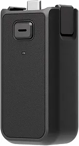 Акумуляторна рукоятка DJI Osmo Pocket 3 Battery Handle / 950 mAh / USB-C / Різьба 1/4" / 10 Вт / Чорна (CP.OS.00000304.01) synthetic.ua - Фото 1