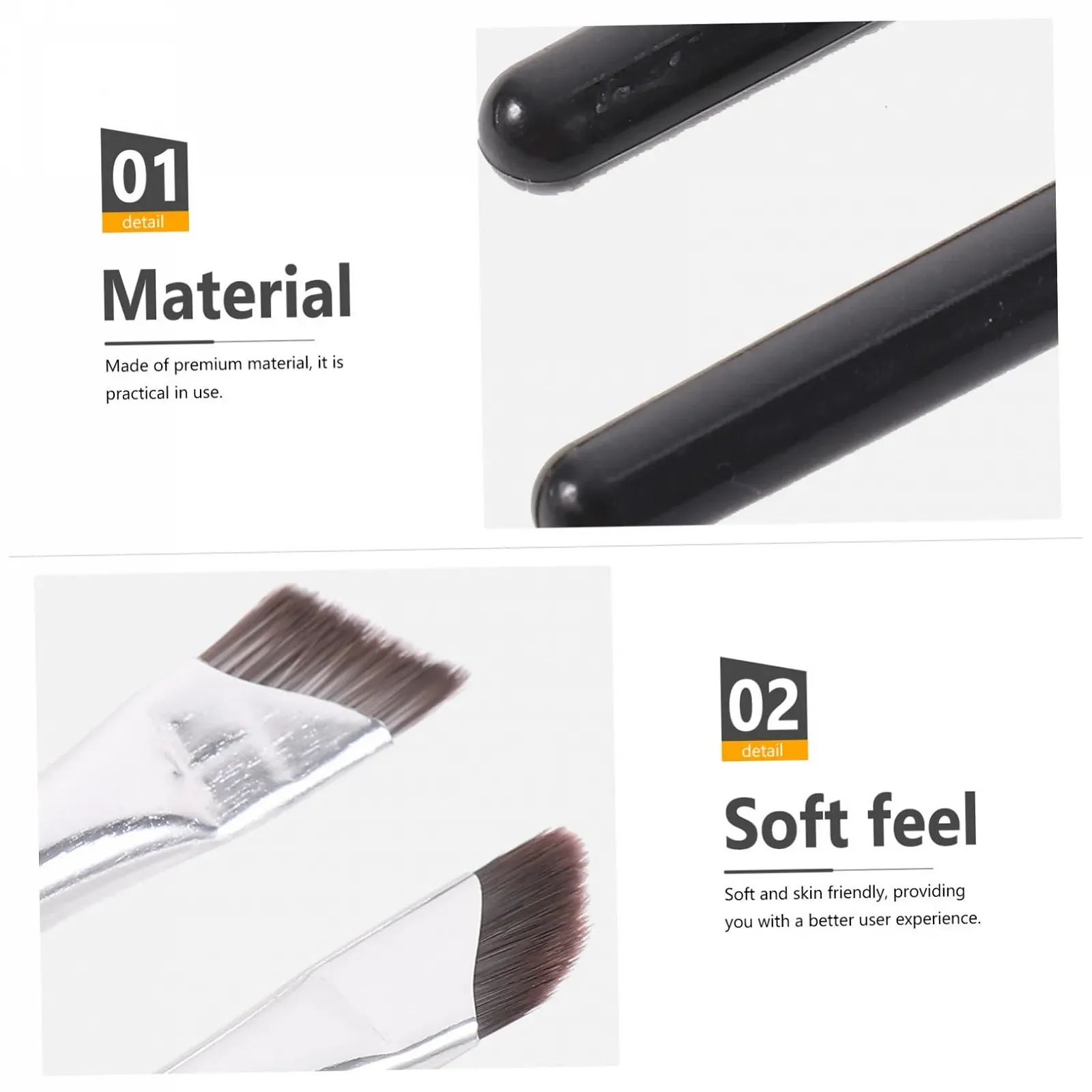 Пензлі Angoily Набір для брів, очей Кутовий, фото №6