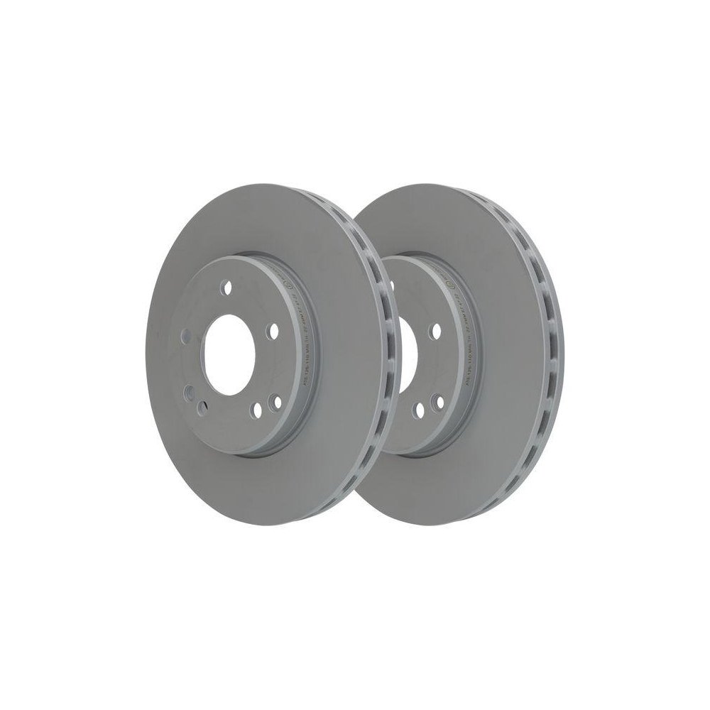 Гальмівний диск ATE 24.0125-0110.1 передня вісь, фото №2