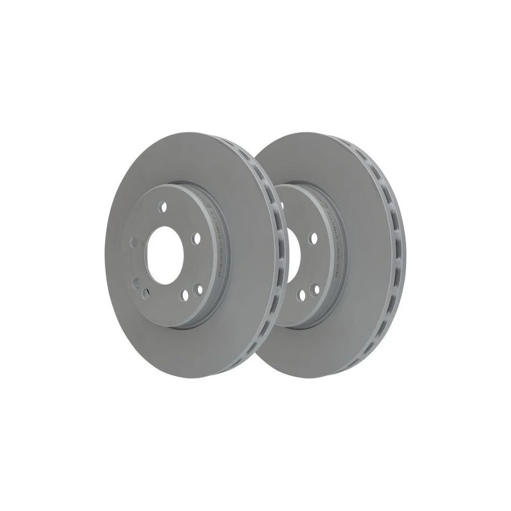 Гальмівний диск ATE 24.0125-0110.1 передня вісь, фото №1