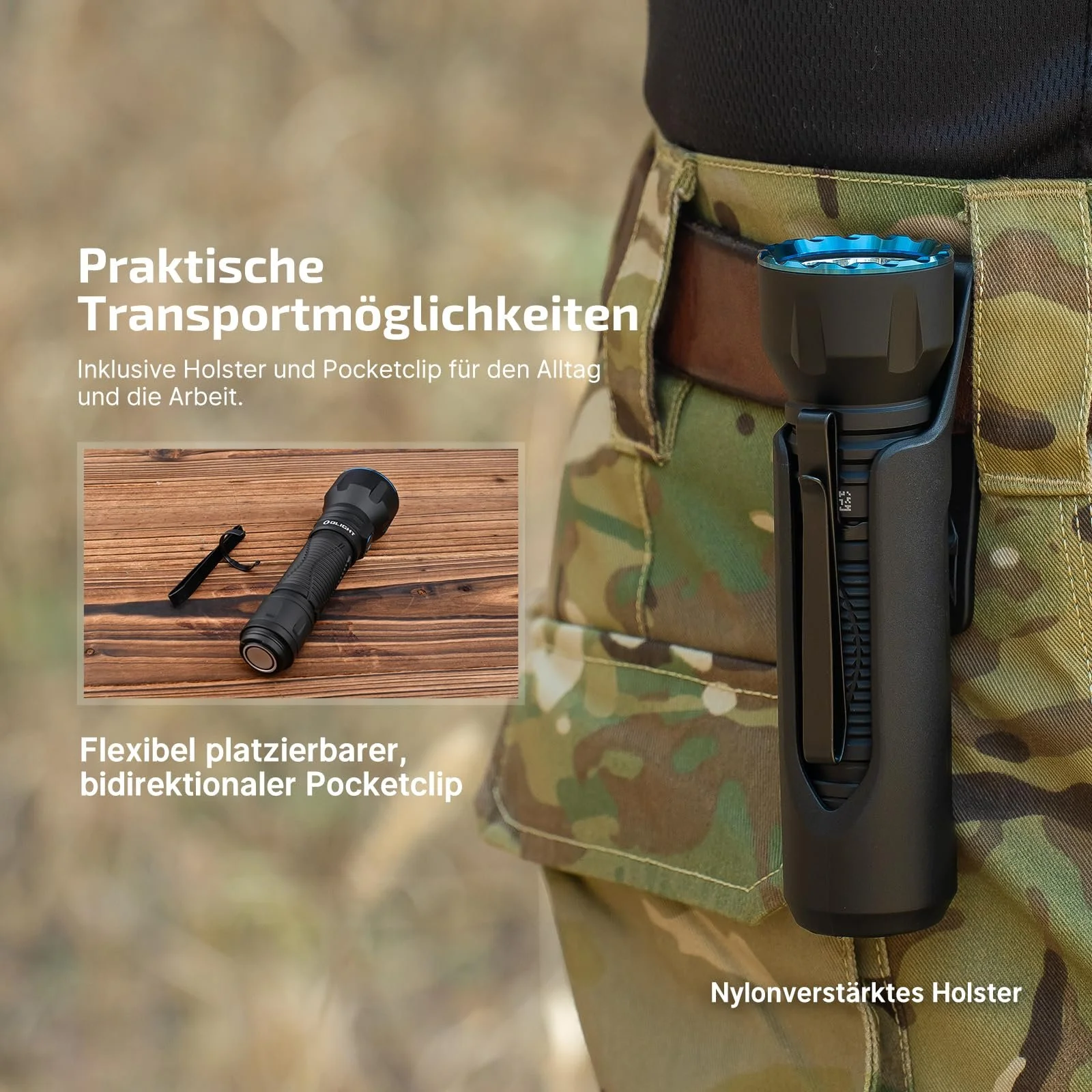 Ліхтар OLIGHT Javelot LED 1350 люмен 730 м Чорний, фото №5