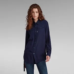 Женская рубашка G-Star RAW 3301 relaxed shirt wmn l\s - XS - Фото 1