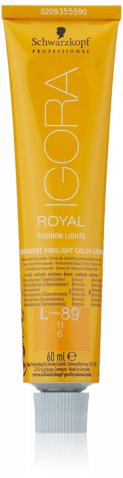 Краска для волос Schwarzkopf Igora Royal L-89 Fashion Light, фото №4 Краска для волос Schwarzkopf Igora Royal L-89 Fashion Light, фото №4