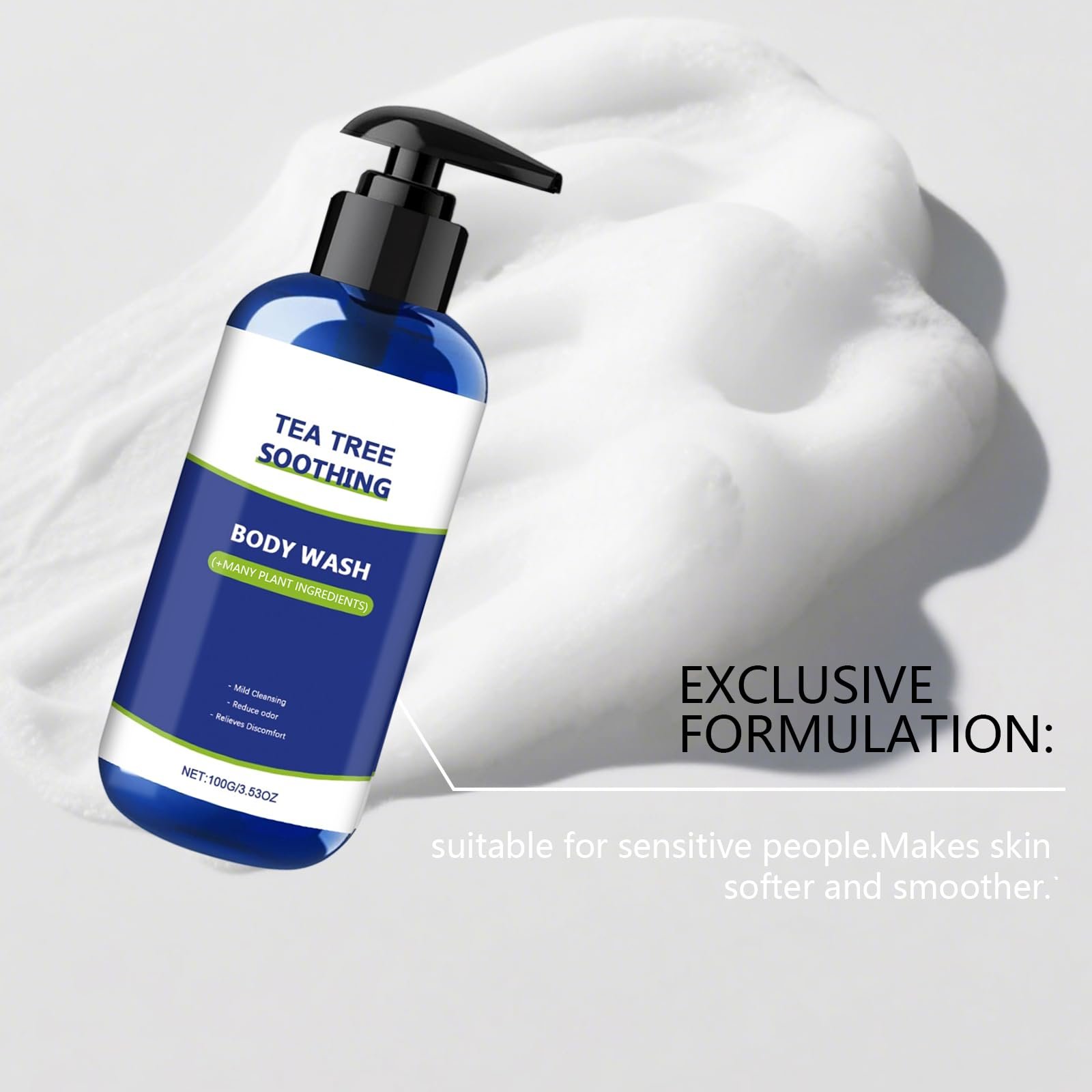 Гель для душу Tea Tree Oil Gentle Cleansing 3 шт., фото №5