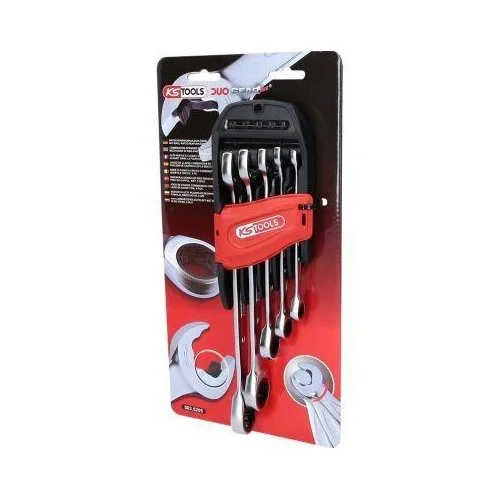 Набір тріскачково-комбінованих ключів KS TOOLS 503.5205, фото №3 Набір тріскачково-комбінованих ключів KS TOOLS 503.5205, фото №3