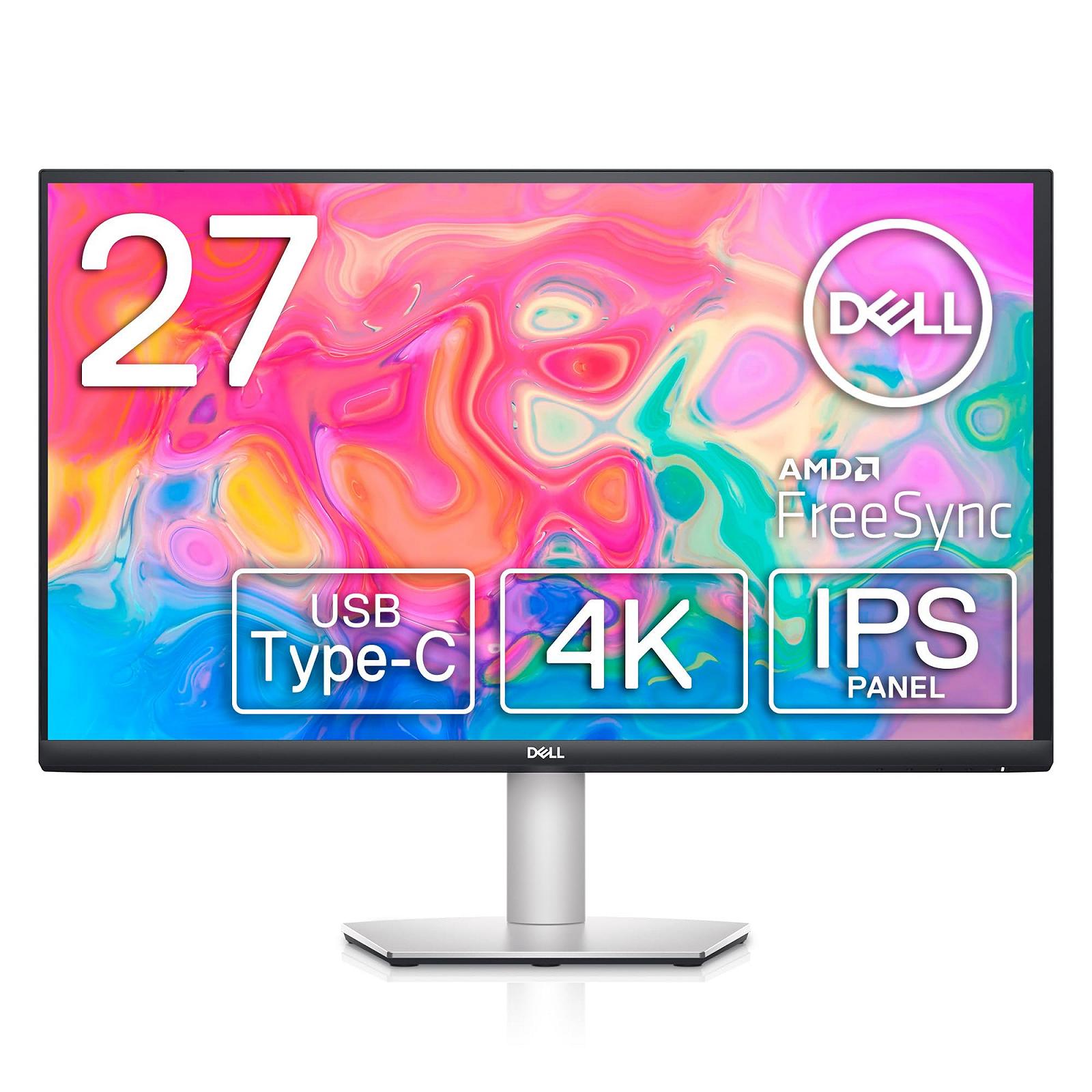 Монітор Dell S Series S2722QC 4K UHD 3840 x 2160 60 Гц 4 мс IPS Антивідблиск 16:9 2 x HDMI USB-C Платиновий Сріблястий, фото №1