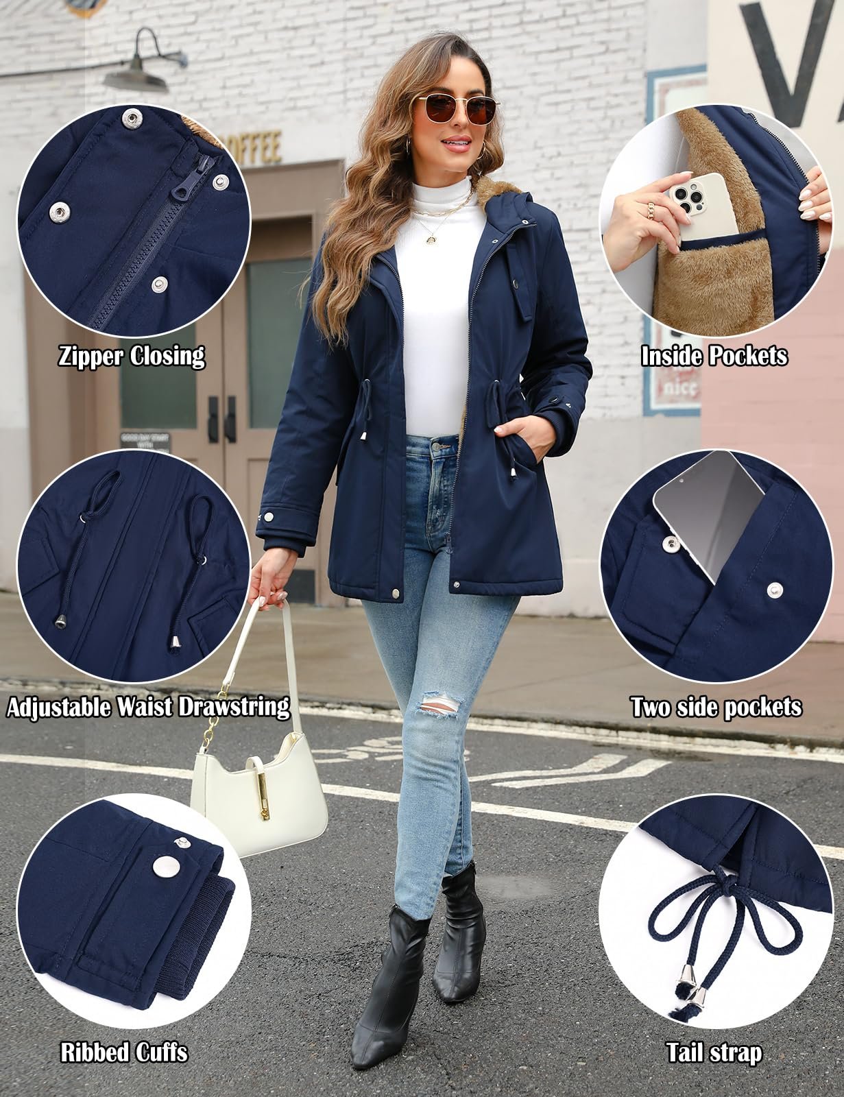 Зимова Куртка CMTOP Жіноча Тепла Зимова, фото №2