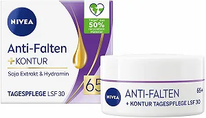 Денний крем NIVEA Anti-Wrinkle + Contour 65+ SPF 30 50 мл - Фото 1