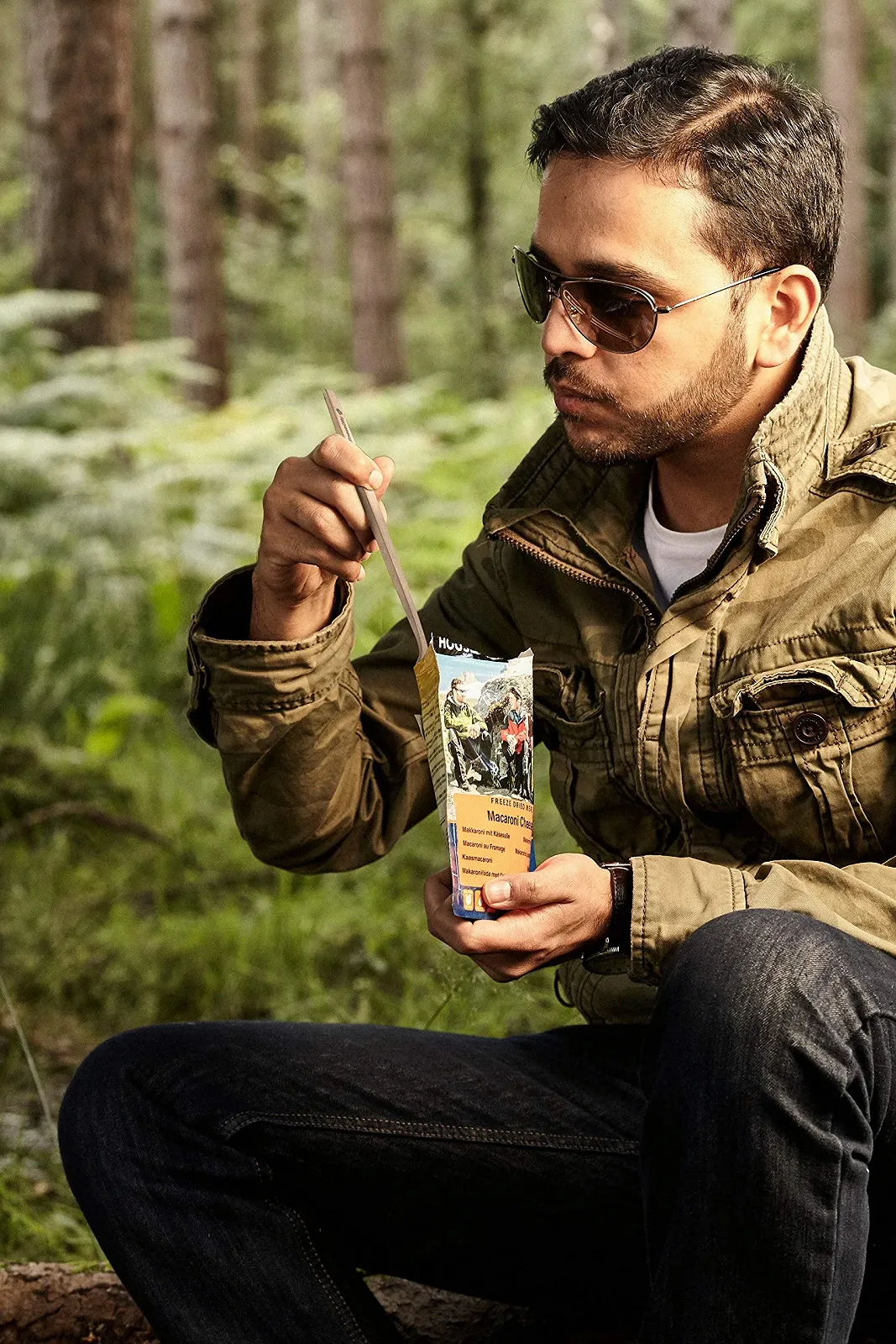 Ложка Titanium з довгою ручкою та великою чашею, 221 мм, кругла, титанова, з водонепроникним чохлом, фото №6