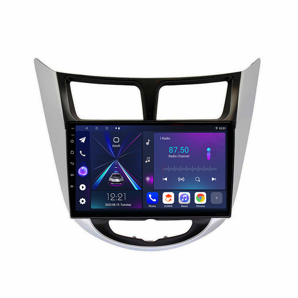 Штатная магнитола Hyundai Accent Solaris 2011-2018 9inch, фото №1