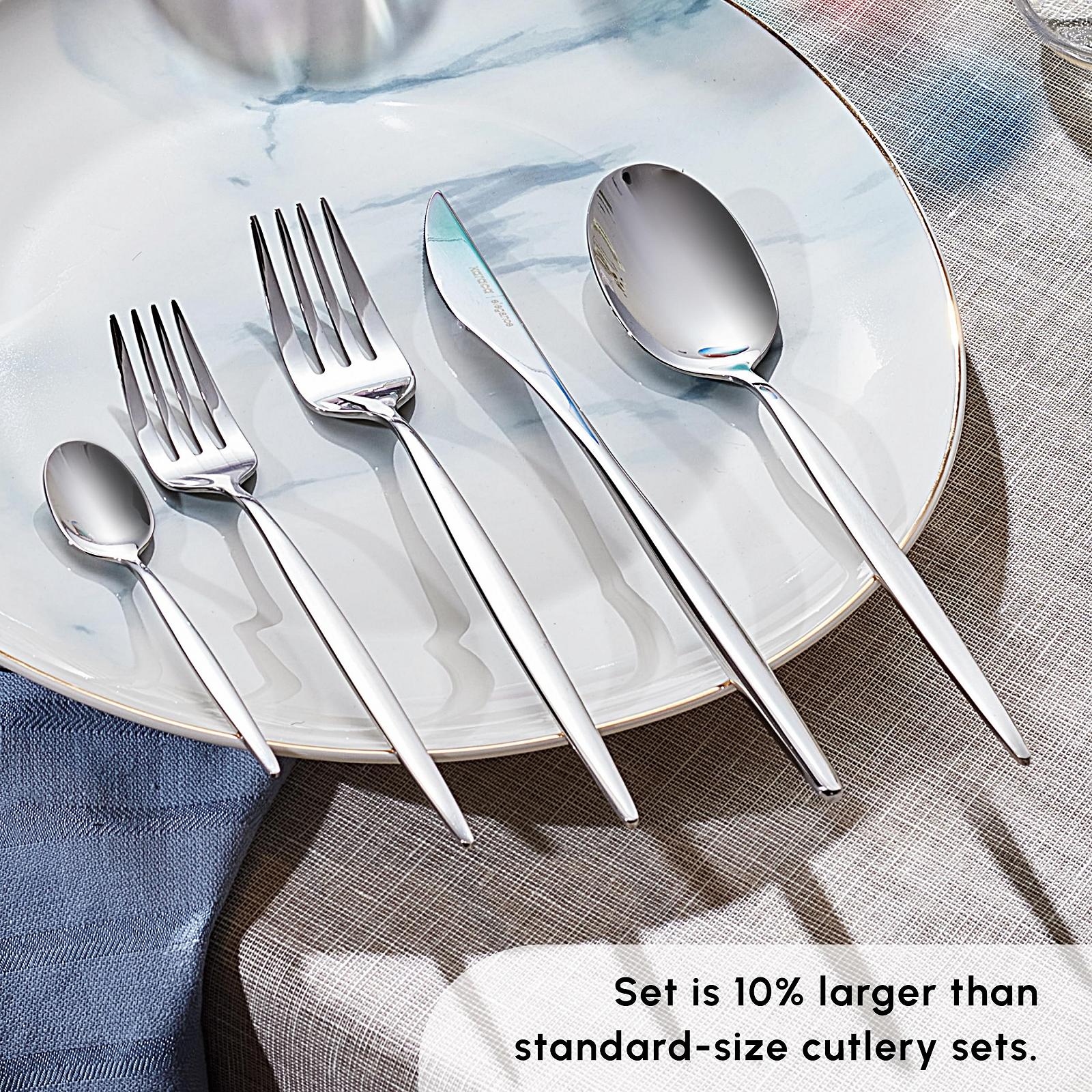 Набор столовых приборов Karaca Lizbon 60 предметов с коробкой, на 12 персон, нержавеющая сталь 18/10, фото №4 Набор столовых приборов Karaca Lizbon 60 предметов с коробкой, на 12 персон, нержавеющая сталь 18/10, фото №4