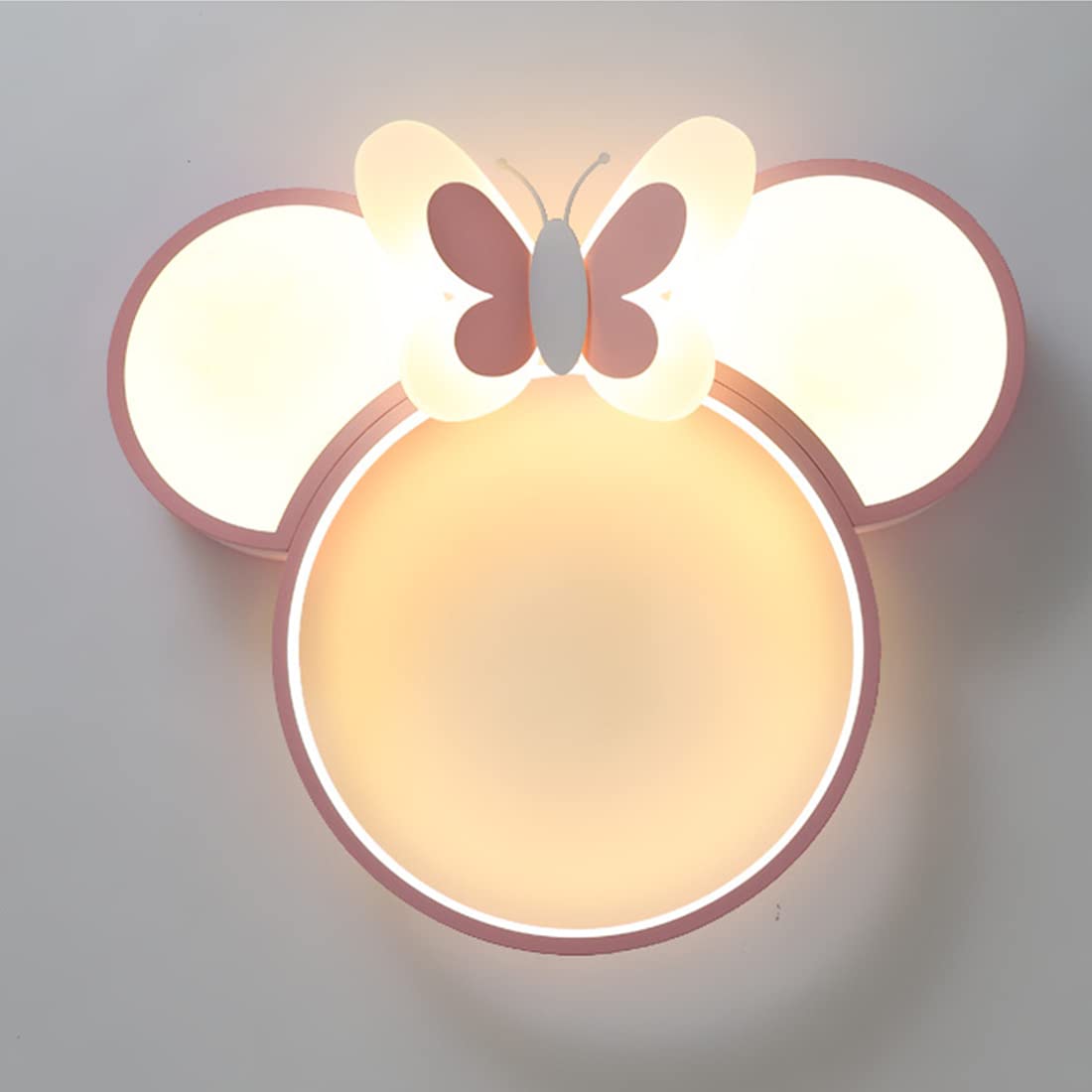 Потолочный светильник Minnie с регулировкой яркости 55 см Розовый, фото №7