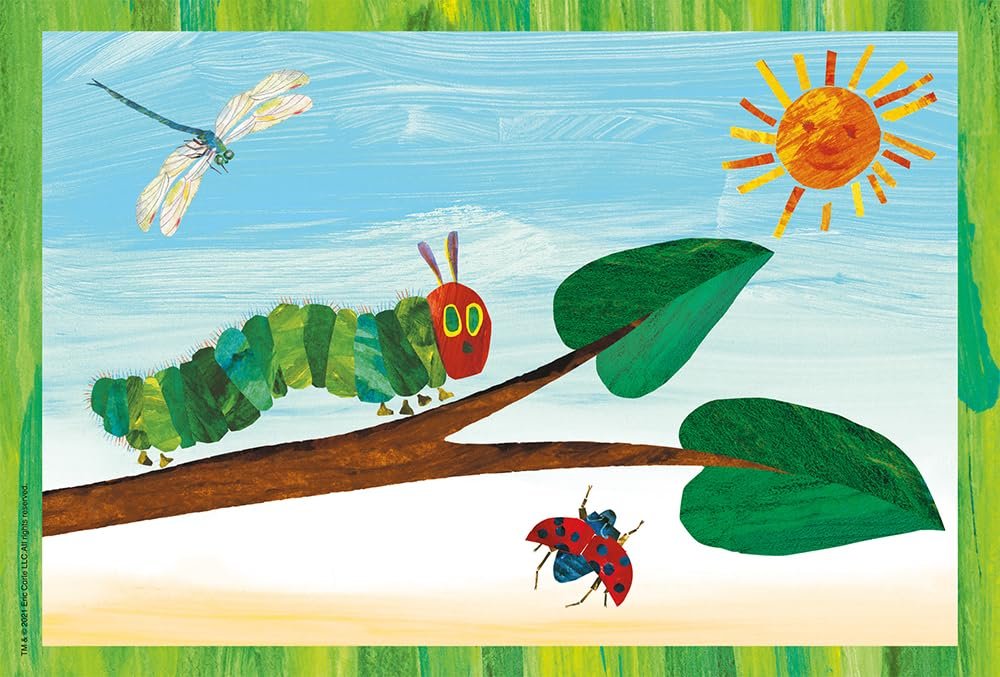 Детский пазл Schmidt Spiele Very Hungry Caterpillar Cocoon and Butterfly 3 x 24 элемента, фото №5