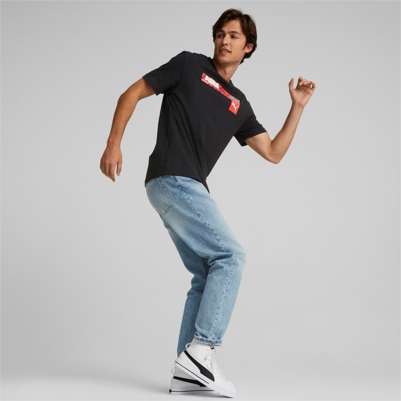 Футболка Puma Box Graphic Tee L, фото №4