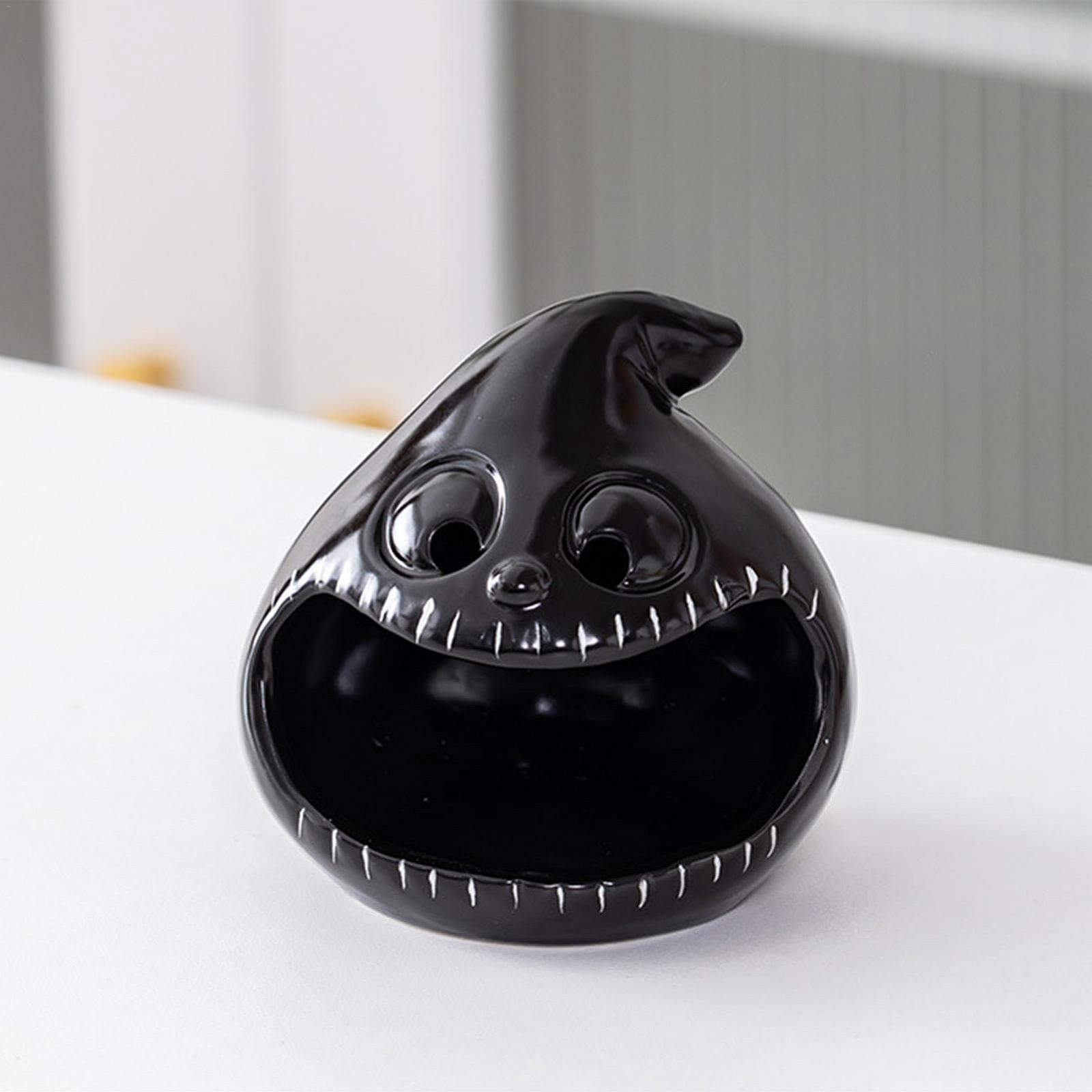 Свічник Sunlit Halloween Ceramic Ghost, фото №3 Свічник Sunlit Halloween Ceramic Ghost, фото №3