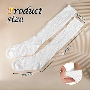 Женские костюмные чулки (Белый) synthetic.ua - Фото 1