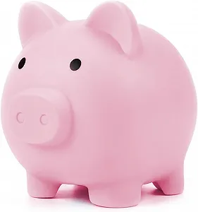 Скарбничка Mini Cute Cartoon Pig 2 шт. рожева та блакитна - Фото 1