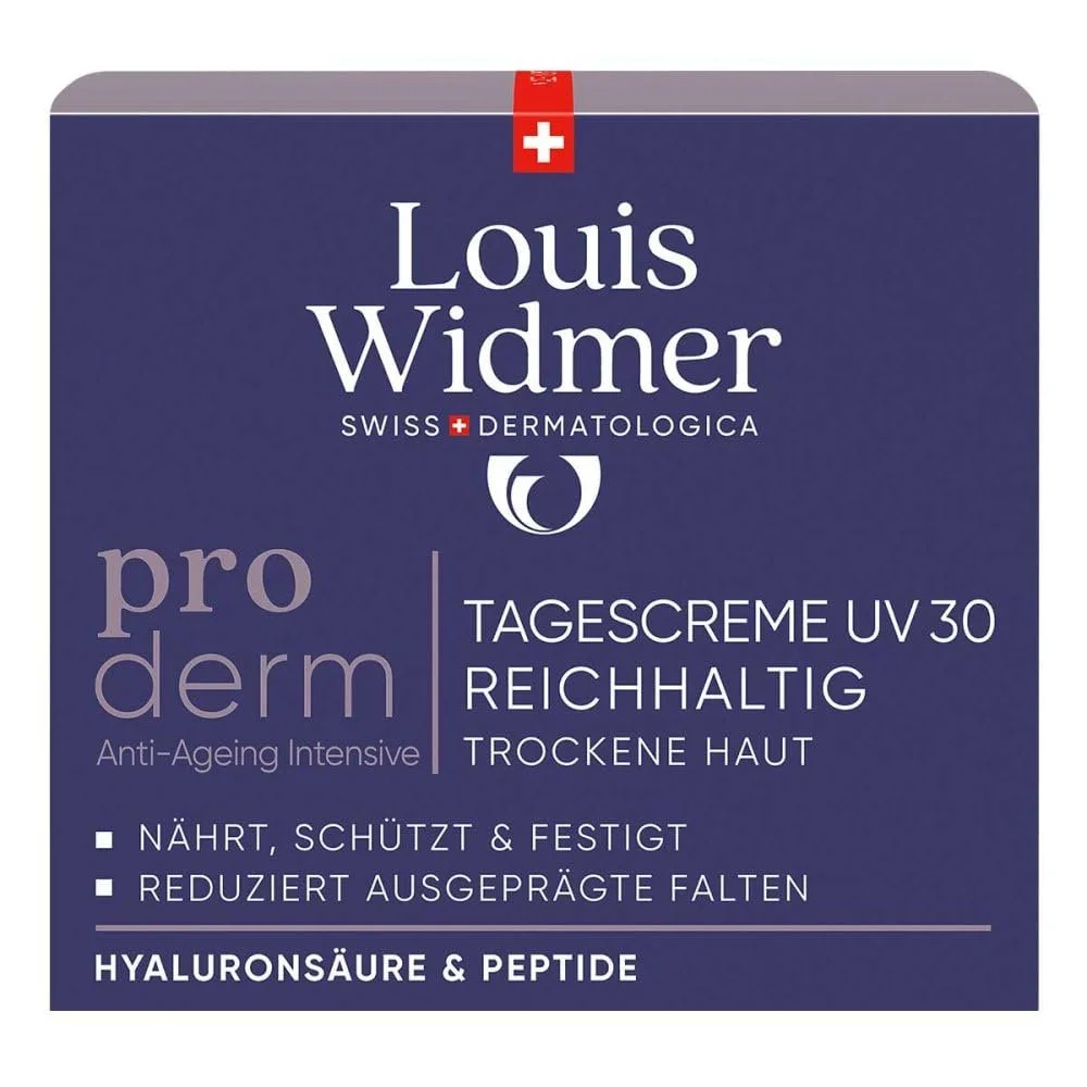 Денний крем для обличчя Widmer Proderm Day Cream UV 30 Rich, 50 мл, фото №1 Денний крем для обличчя Widmer Proderm Day Cream UV 30 Rich, 50 мл, фото №1