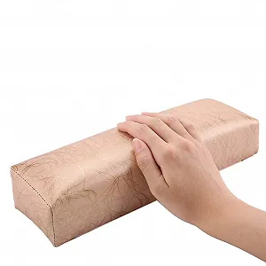 Підставка для рук смугаста зі шкіри PU Золотий - Фото 1