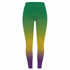 Легінси 80-х Bunt Elastische Sportleggins довгі, спортивні штани, з кишенями, 3/4, кольорові, неоновий принт synthetic.ua - Фото 1