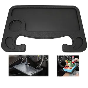 Столик на кермо Tissting, Двосторонній портативний столик для ноутбука з міцною поверхнею, Багатофункціональний - Фото 1