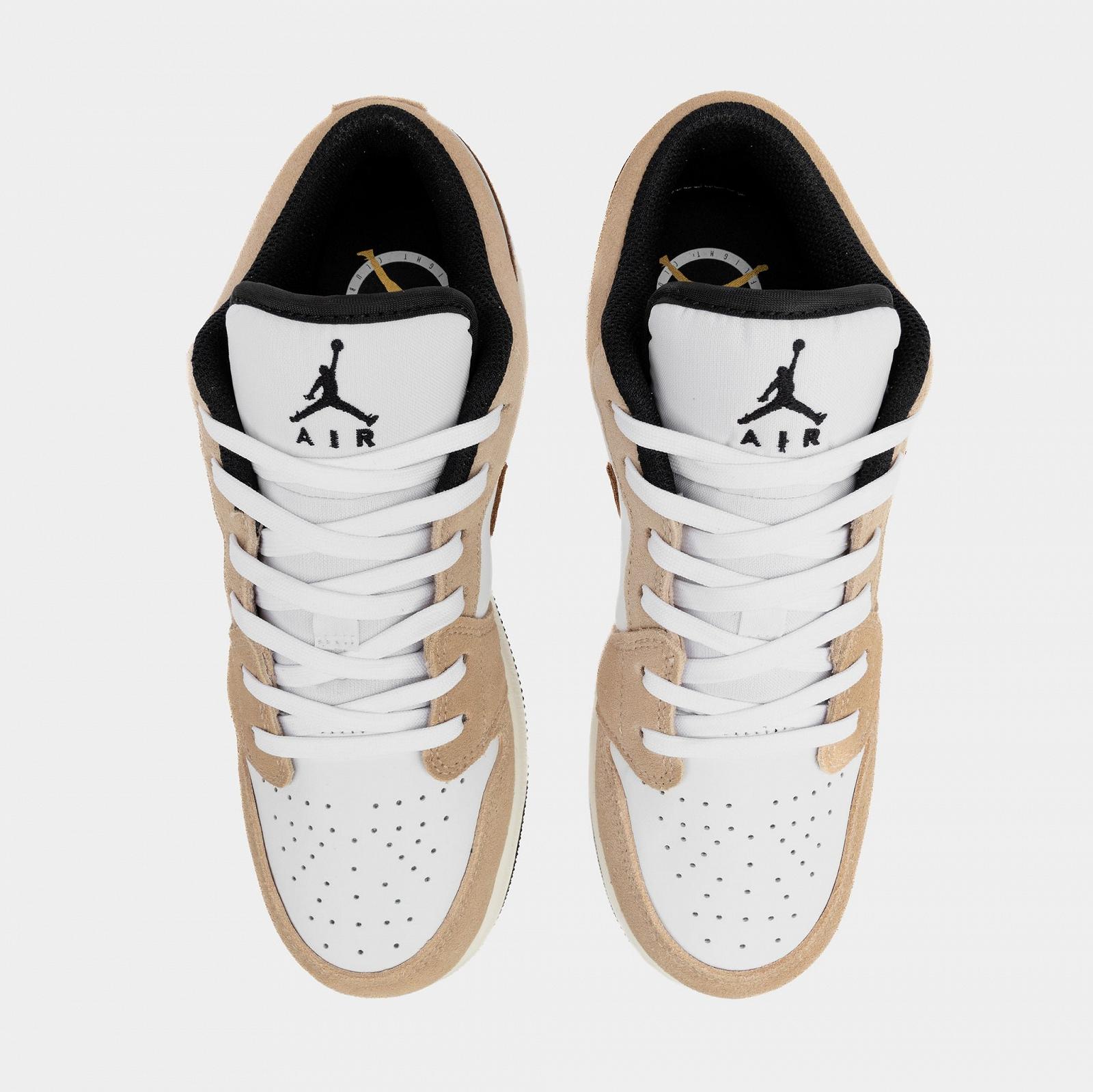 Кросівки Jordan 1 Low SE Brown Elephant (GS) 40, фото №2