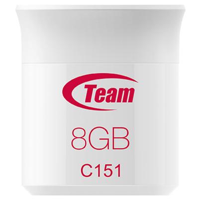 USB флеш-накопитель Team 8gb C151 USB 2.0 TC1518GR01, фото №1