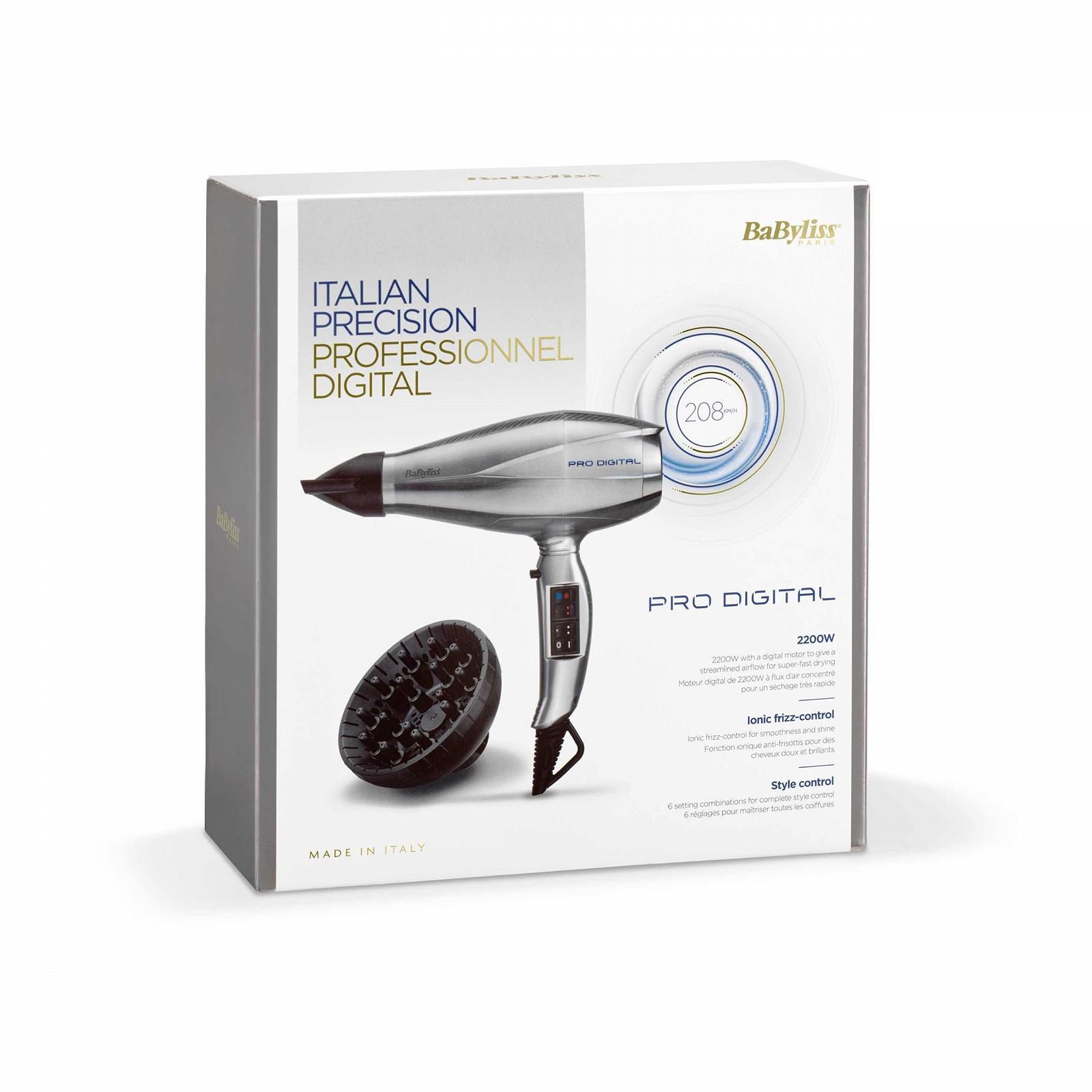 Фен BaByliss Professional Digital Sensor, фото №12