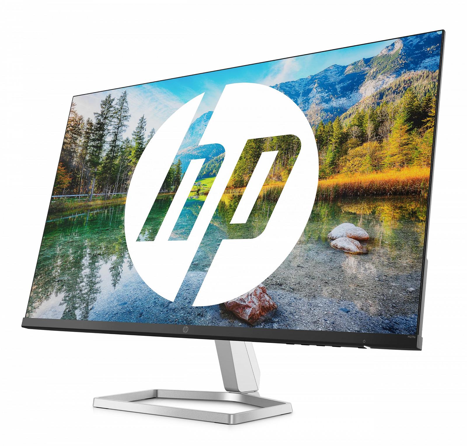 Монітор HP M27fe 27 дюймів/68.6 см Full HD IPS 75 Гц 5мс VGA 2xHDMI AMD Freesync Чорний, фото №1