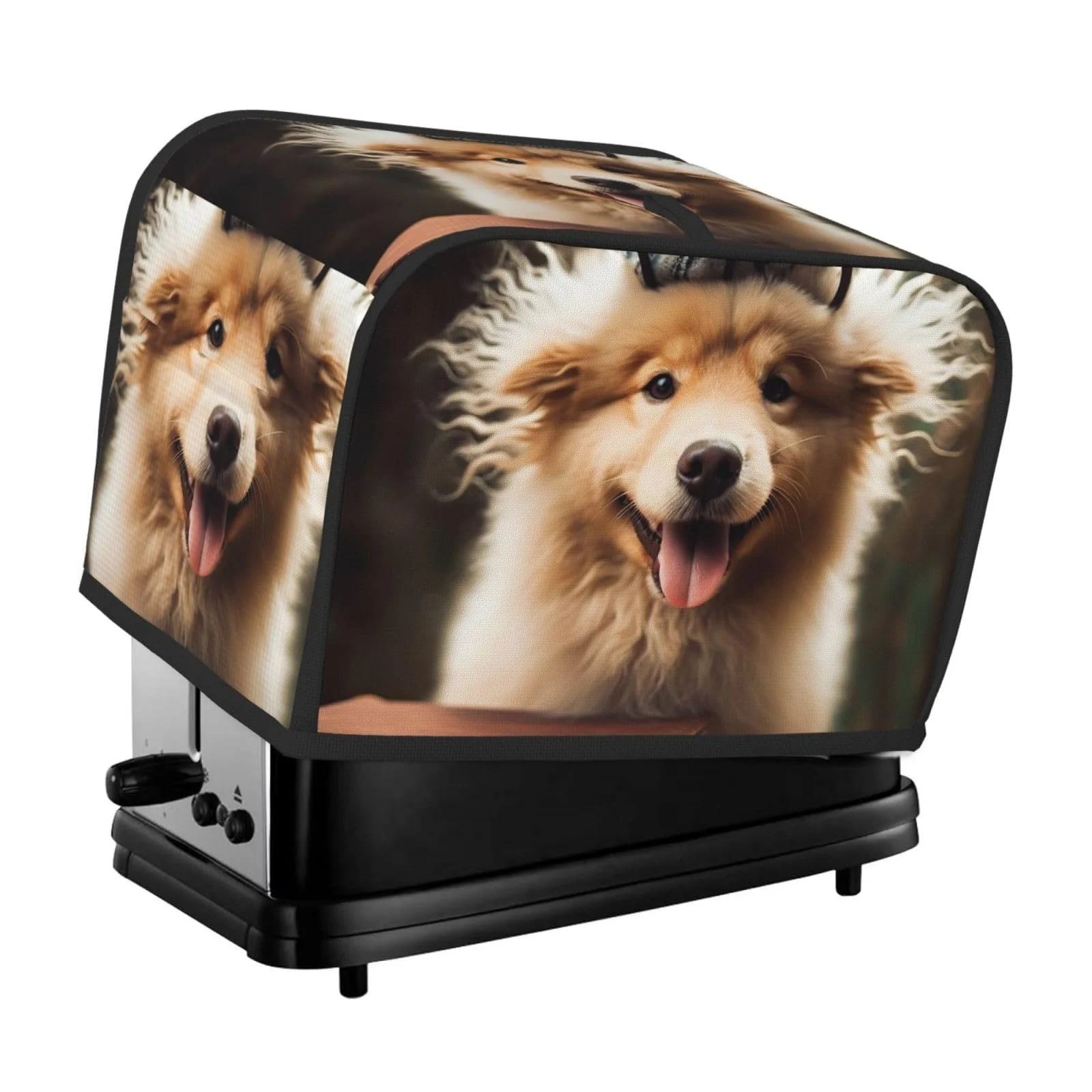 Чохол для тостера на 2 скибки з кишенями, надм'який, фото №1 Чохол для тостера на 2 скибки з кишенями, надм'який, фото №1