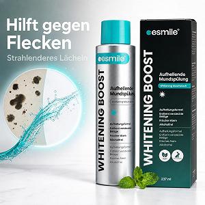 Ополіскувач для порожнини рота esmile Whitening Boost Xylitol 8% без спирту 237 мл synthetic.ua - Фото 1