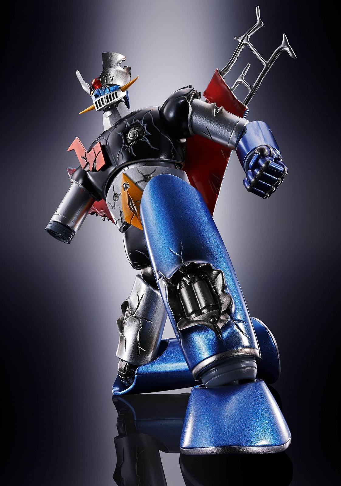 Фігурка Tamashii Nations Soul of Chogokin Great Mazinger Z GX-105D Kakumei Shinka Damage Ver., 17 см, фото №6