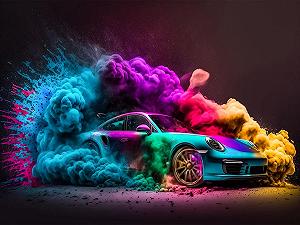 Пазл CALVENDO Porsche 911 Turbo 64 x 48 см synthetic.ua - Фото 1